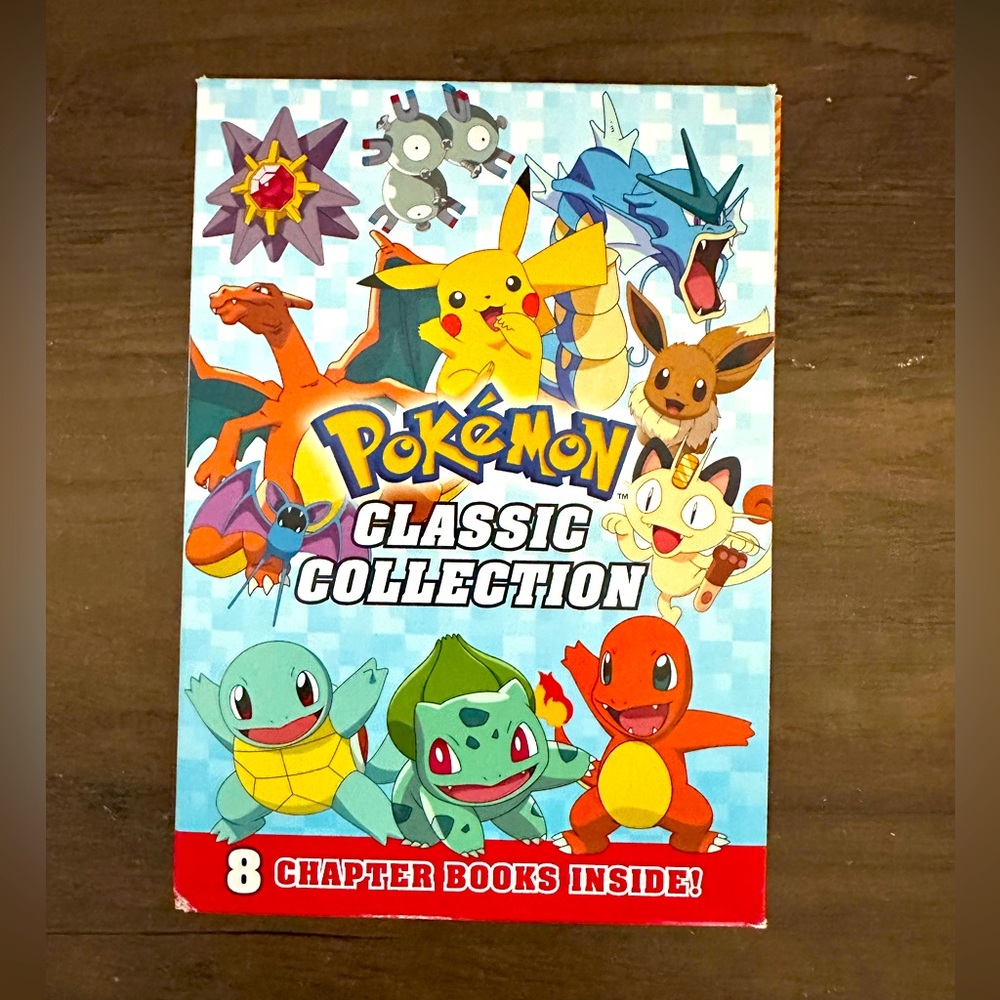Pokemon Classic 8 Book Collection